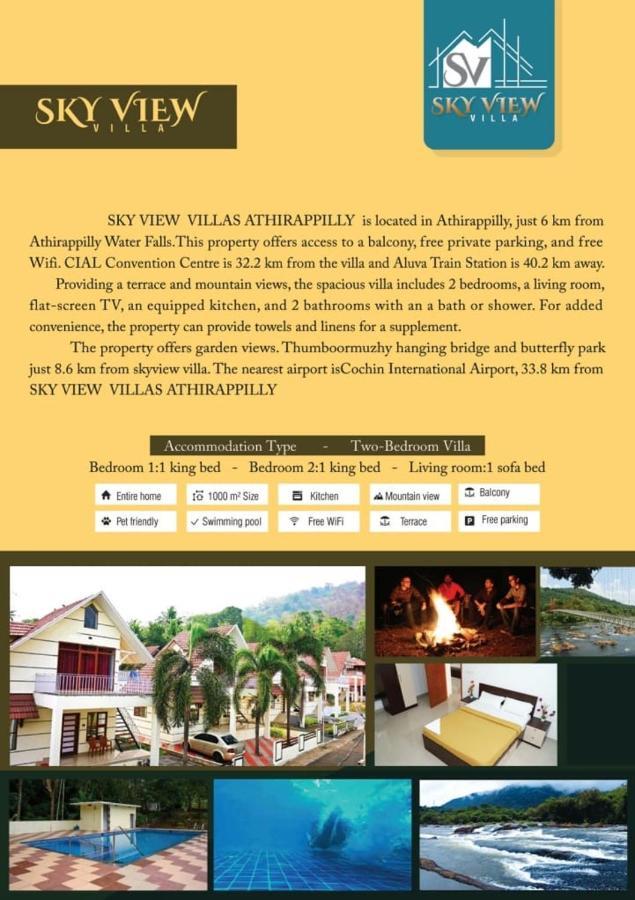 Skyview Villa Athirappilly Luaran gambar